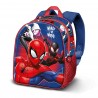 Mochila 3D Elite Azul Marvel Spiderman Word