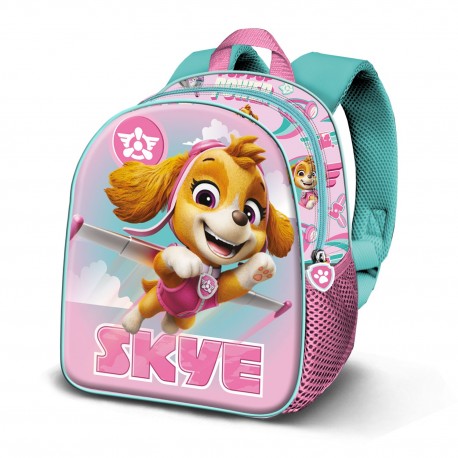 Mochila rosa 3D Skye La Patrulla Canina