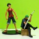 Figures One Piece Luffy and Zoro 18cm