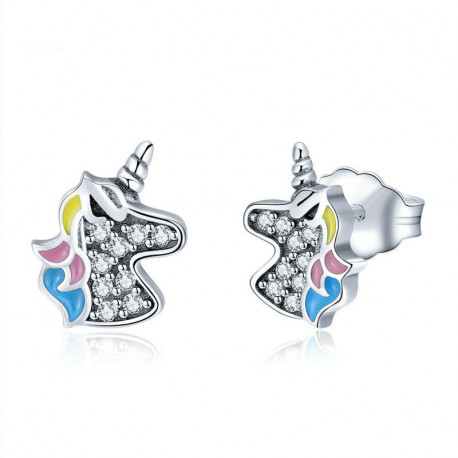 Earrings Unicorn Kawaii