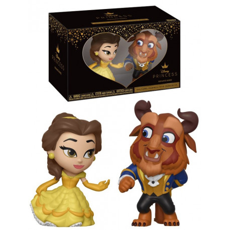 Set de 2 Figuras Bella y Bestia Disney