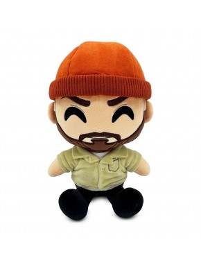 Pelúcia do Dave do Linkin Park com gorro laranja