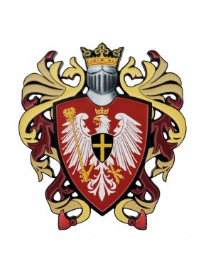 Medalhão de metal The Witcher Emblema de Redania