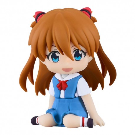 Mini figurine Nendroid Plus d'Asuka Shikinami Langley en uniforme scolaire d'Evangelion