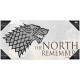 Poster vidrio Juego de Tronos Stark North Remembers