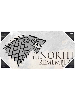 Poster glass Game of Thrones Stark the North Remembers