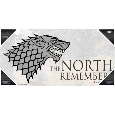 Poster vidrio Juego de Tronos Stark North Remembers