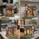 Maquete de madeira Kirishima Cha-an por CuteBee