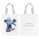 Bolsa branca Solo Leveling com design de Sung Jinwoo