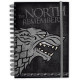 Book Premium A5 Game of Thrones The North Remember