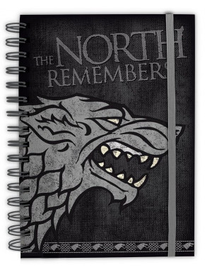 Premium livre A5 Game of Thrones Le Nord Rappelez-vous