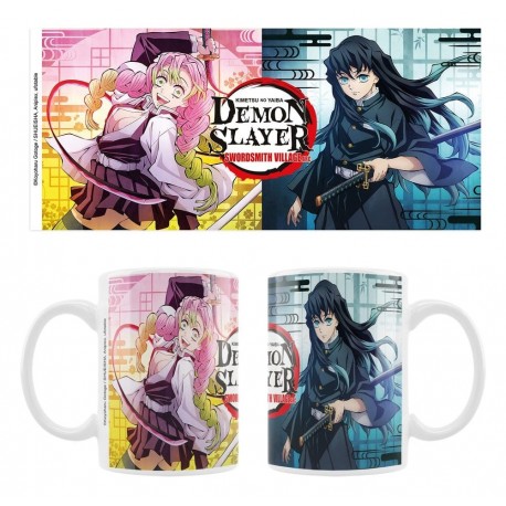 Tasse avec Mitsuri et Muichiro de Demon Slayer