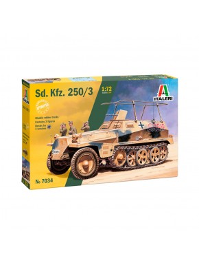 Kit de montagem Italeri 1/72 Sd. Kfz. 250/3
