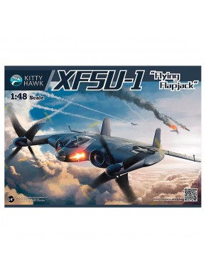 Maquette à l'échelle XF5U-1 Flying Flapjack de Kitty Hawk