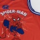 Conjunto esportivo Spiderman camiseta e shorts