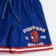 Conjunto esportivo Spiderman camiseta e shorts