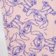 Pijama longo infantil azul e rosa do Stitch