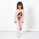 Pyjama rose Vaiana pour filles