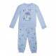 Pijama longo infantil azul do Stitch
