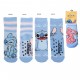 Chaussettes antidérapantes Stitch Disney tailles 27/30 et 35/38