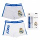 Lot de 2 boxers enfants Real Madrid coton