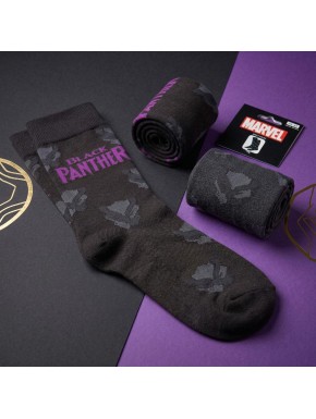 Calcetines Wakanda Black Panther en color oscuro
