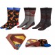 Pack de meias Superman em cores variadas