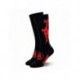 Pack de meias Daredevil, design vermelho e preto