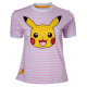 Camiseta Chica Pikachu Rayas Pokemon