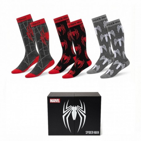 Pack de chaussettes Spiderman design varié