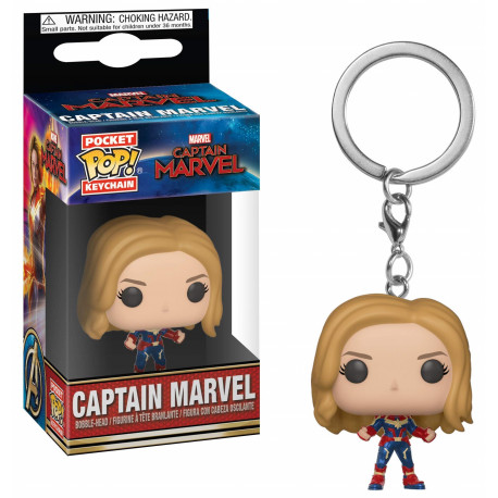 Portachiavi mini Funko Pop! Captain Marvel