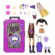 Poupée Clawdeen Wolf de Monster High avec valise et accessoires