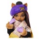 Poupée Clawdeen Wolf de Monster High avec valise et accessoires