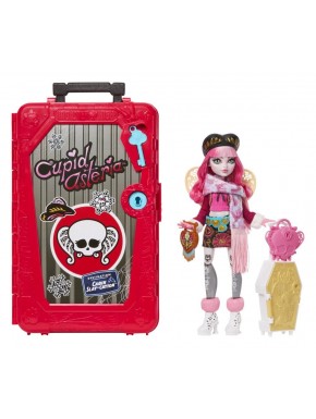 Poupée Monster High Skulltimate Secrets Cupid Asteria avec accessoires.