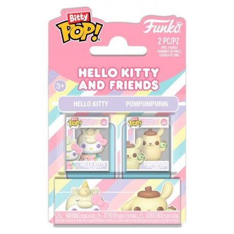 Caja de Sanrio Bitty POP! con Hello Kitty y Pompompurin
