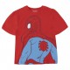 Camiseta vermelha do Homem-Aranha para crianças