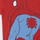 Camiseta vermelha do Homem-Aranha para crianças