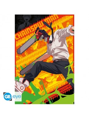 Poster maxi Chainsaw Man 91.5x61 cm
