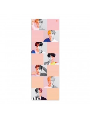 Poster de porta BTS selfie em papel brilhante