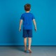 Ensemble t-shirt et short Sonic bleu pour enfants