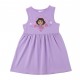 Vestido lilás da Dora a Exploradora para meninas