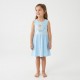 Vestido azul infantil com Elsa de Frozen