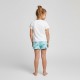 Pyjama court Frozen pour filles avec image d'Elsa