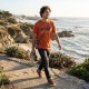 T-shirt orange Stranger Things avec logo WSQK