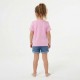Camiseta rosa da Minnie Mouse para meninas