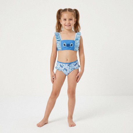 Bikini bleu Stitch pour filles