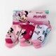 Pack de chaussettes cheville Minnie en rose et bleu