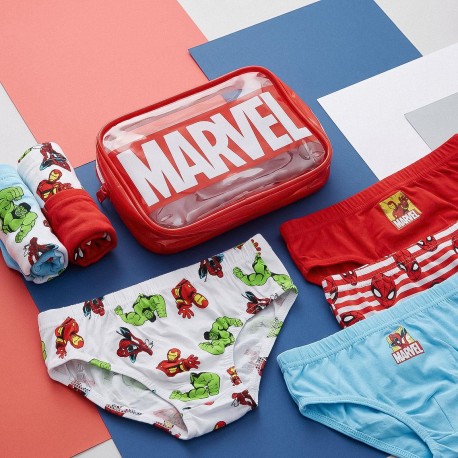 Sous-vêtements Marvel avec trousse