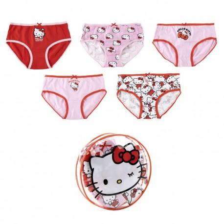 cuecas Hello Kitty com necessaire