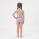 Bikini de baño para niñas Hello Kitty Kuromi en lila